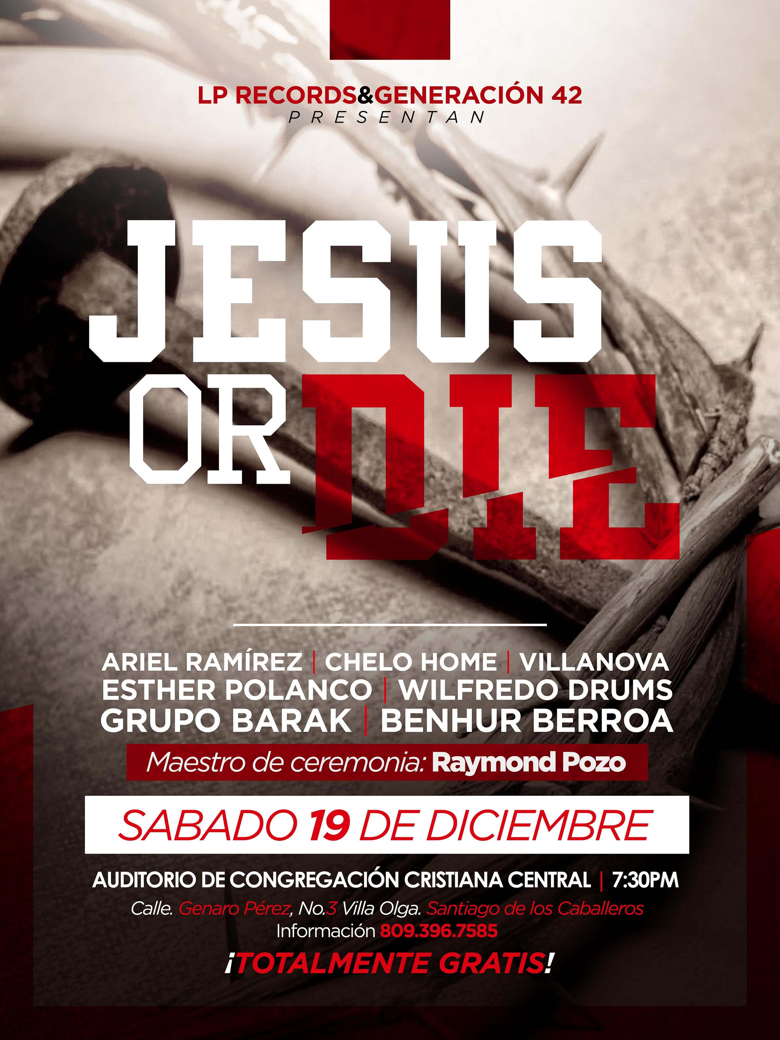 JESUS OR DIE@WEB